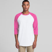 R-Adult Men's Classic Long Sleeve Minor Fault Tee Shirt Minor Fault First Choice White & Pink S 