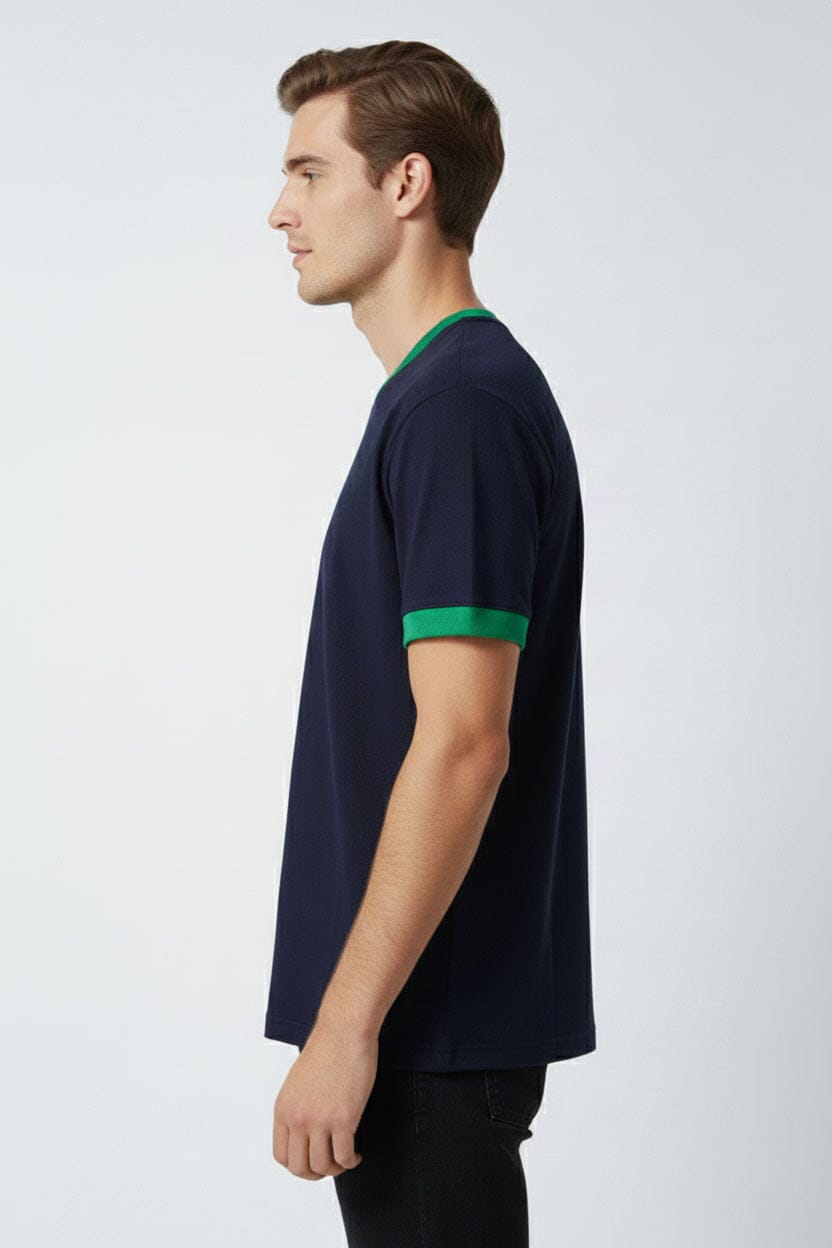 Navy & Green