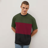 Men's Classic Boulder Panels Design Tee Shirt