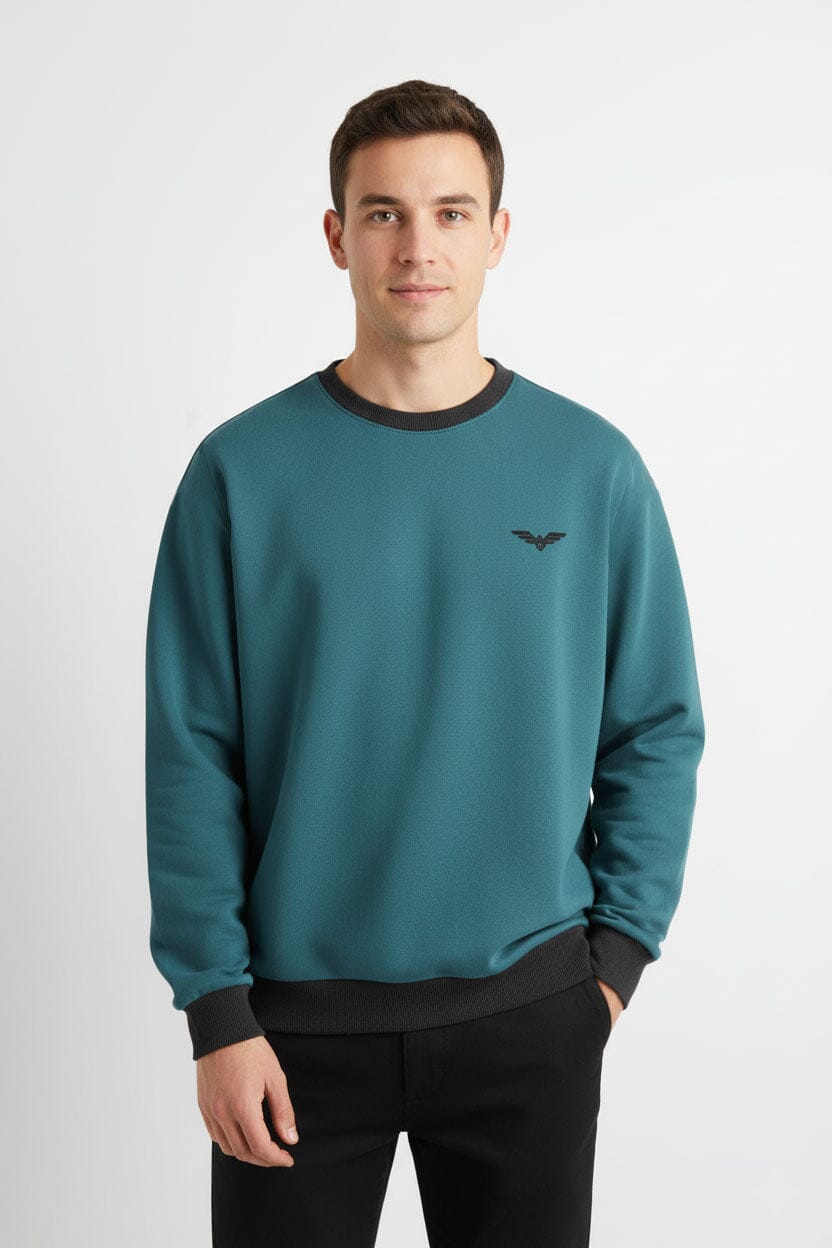 Teal & Black