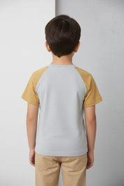 Heather Grey & Mustard