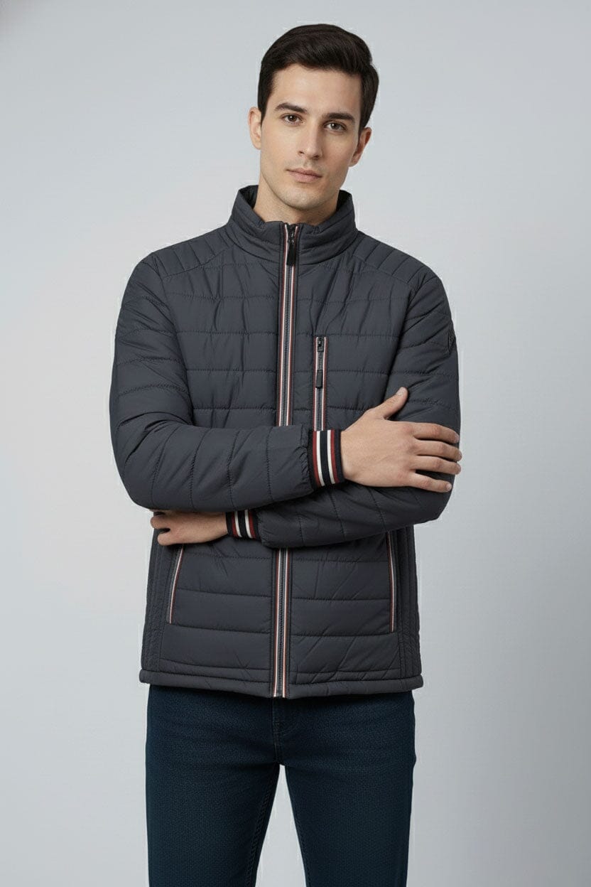 Men's Tipped Puffer Jacket