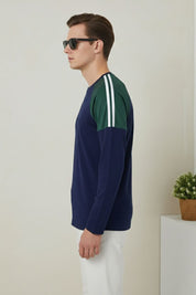 Navy & Green