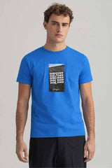 Polo Republica Men's Disorder Printed Crew Neck Tee Shirt
