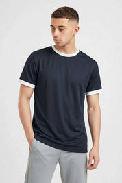 Navy & White
