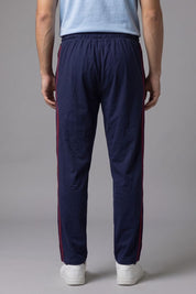 Navy & Maroon