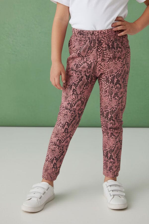 KM Girl's Printed Leggings