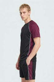 Black & Maroon