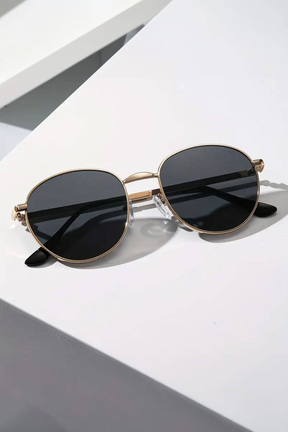 Unisex Rounded Retro Sunglasses