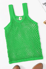 Kid's Knitted Net Sleeveless Sando Vest