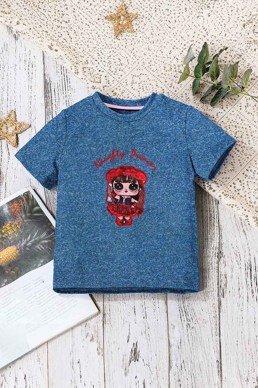 Navy Marl