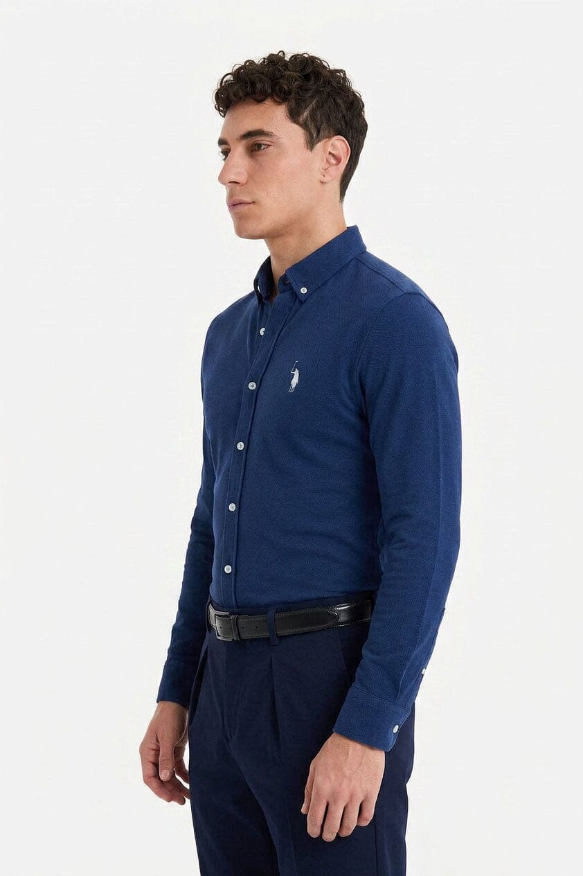 Navy Blue & White