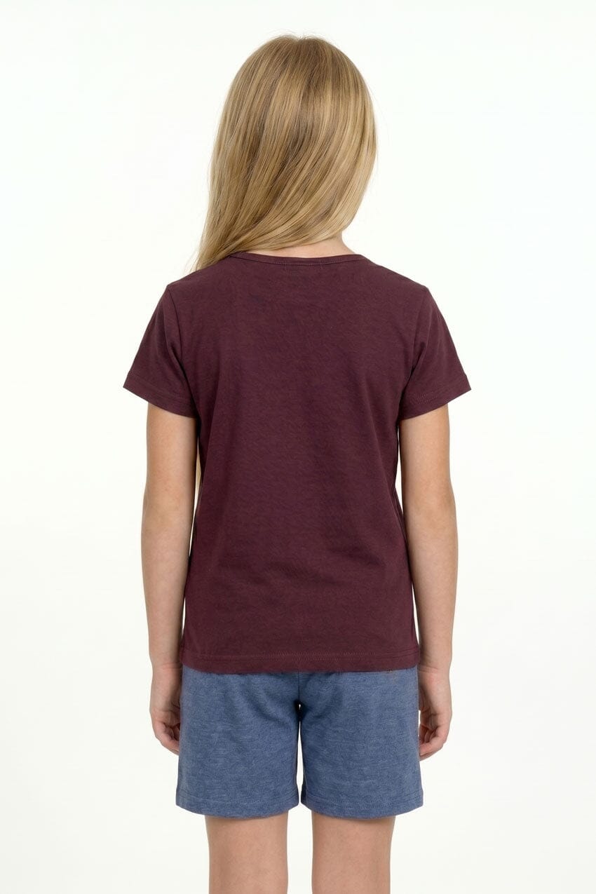 Maroon & Jeans Marl