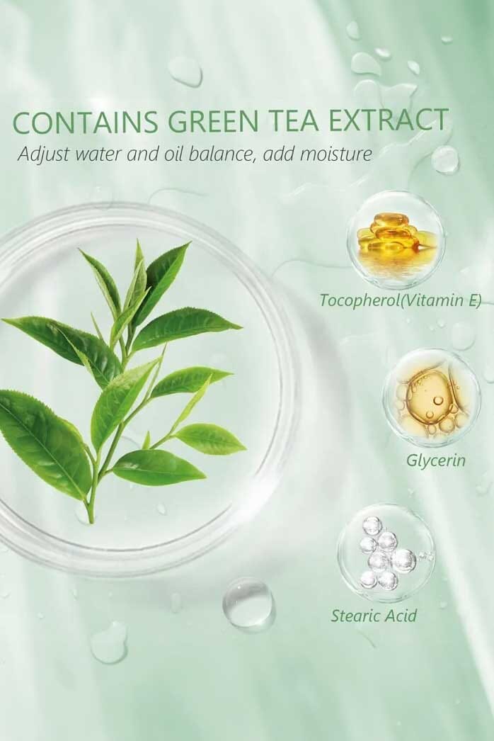 Green Tea Oil Control Cleansing Solid Roll-on Mask