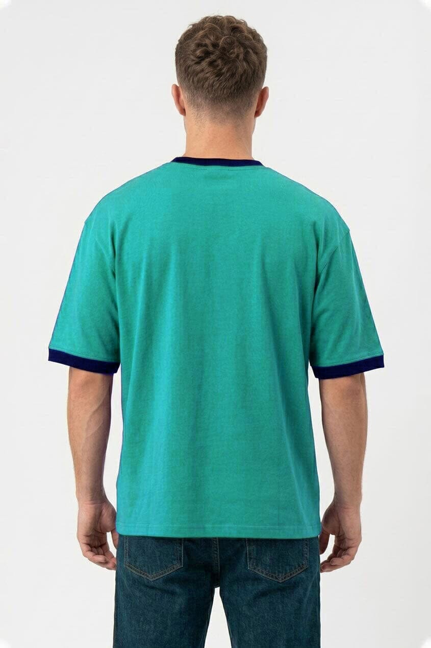 Aqua & Navy