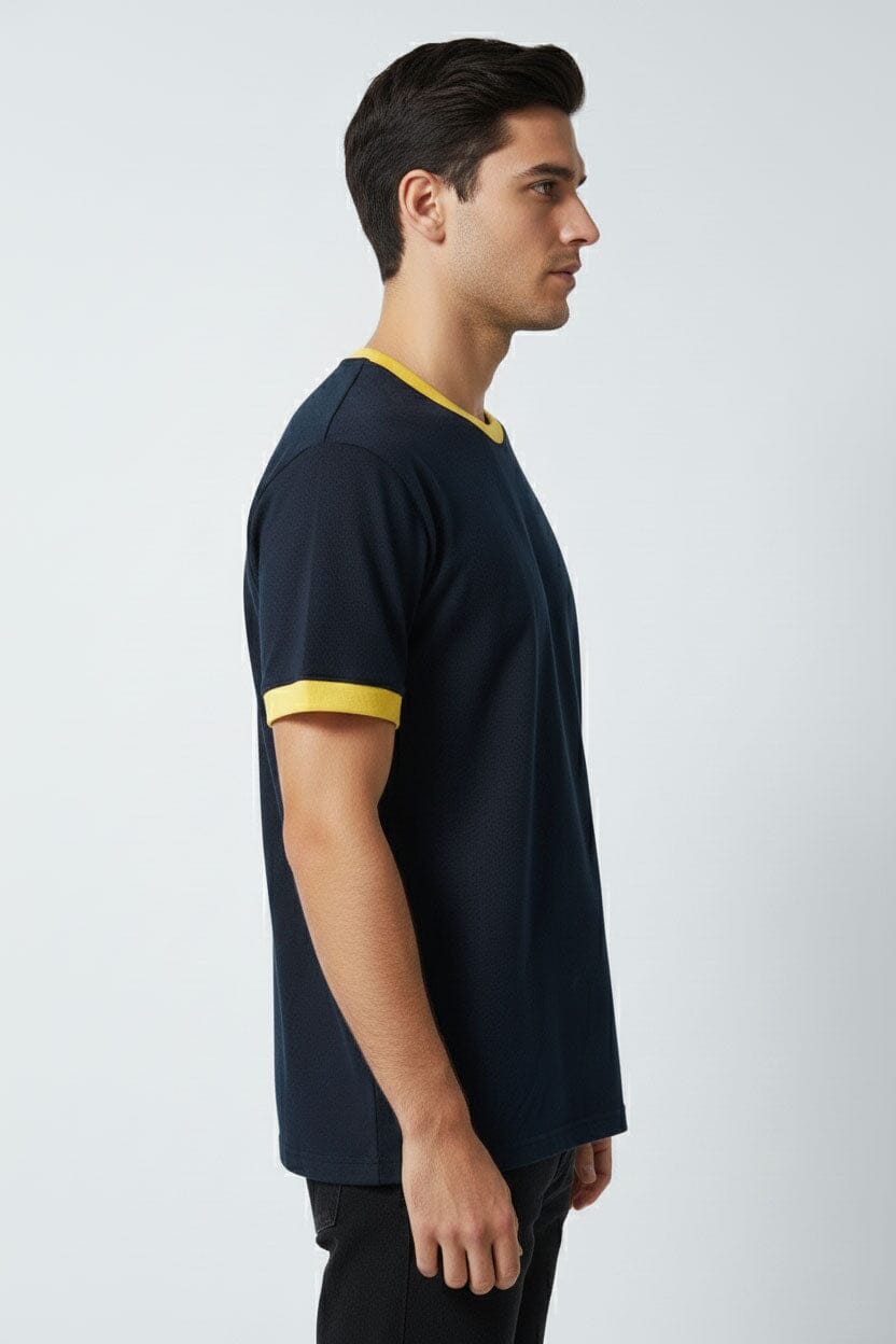 Navy & Yellow