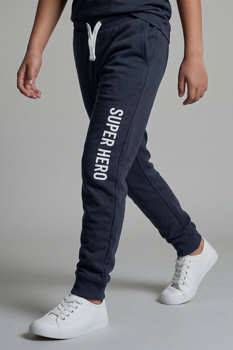 Navy & White