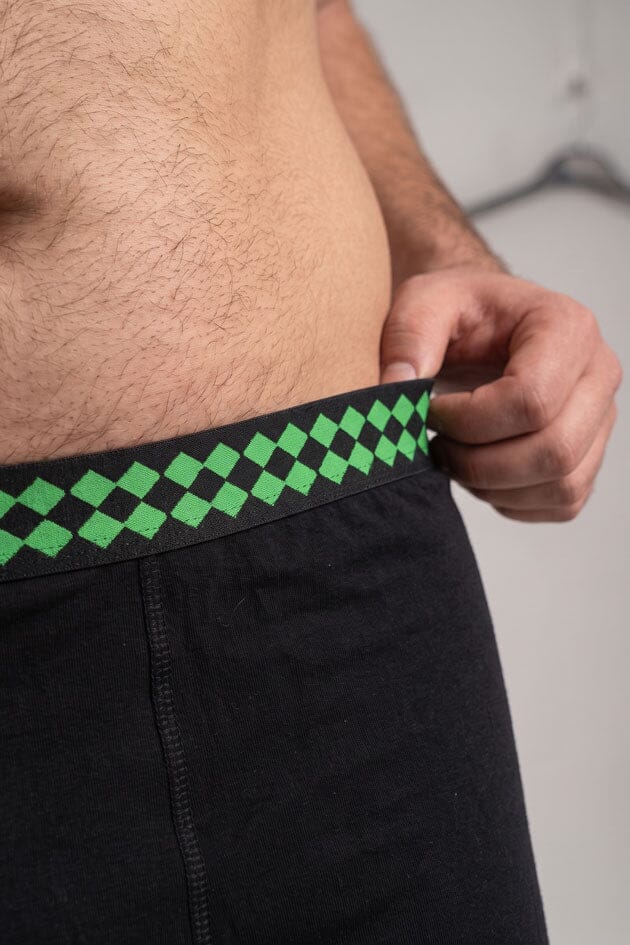 Black & Green