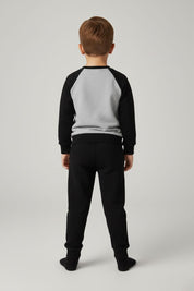 Black & Heather Grey