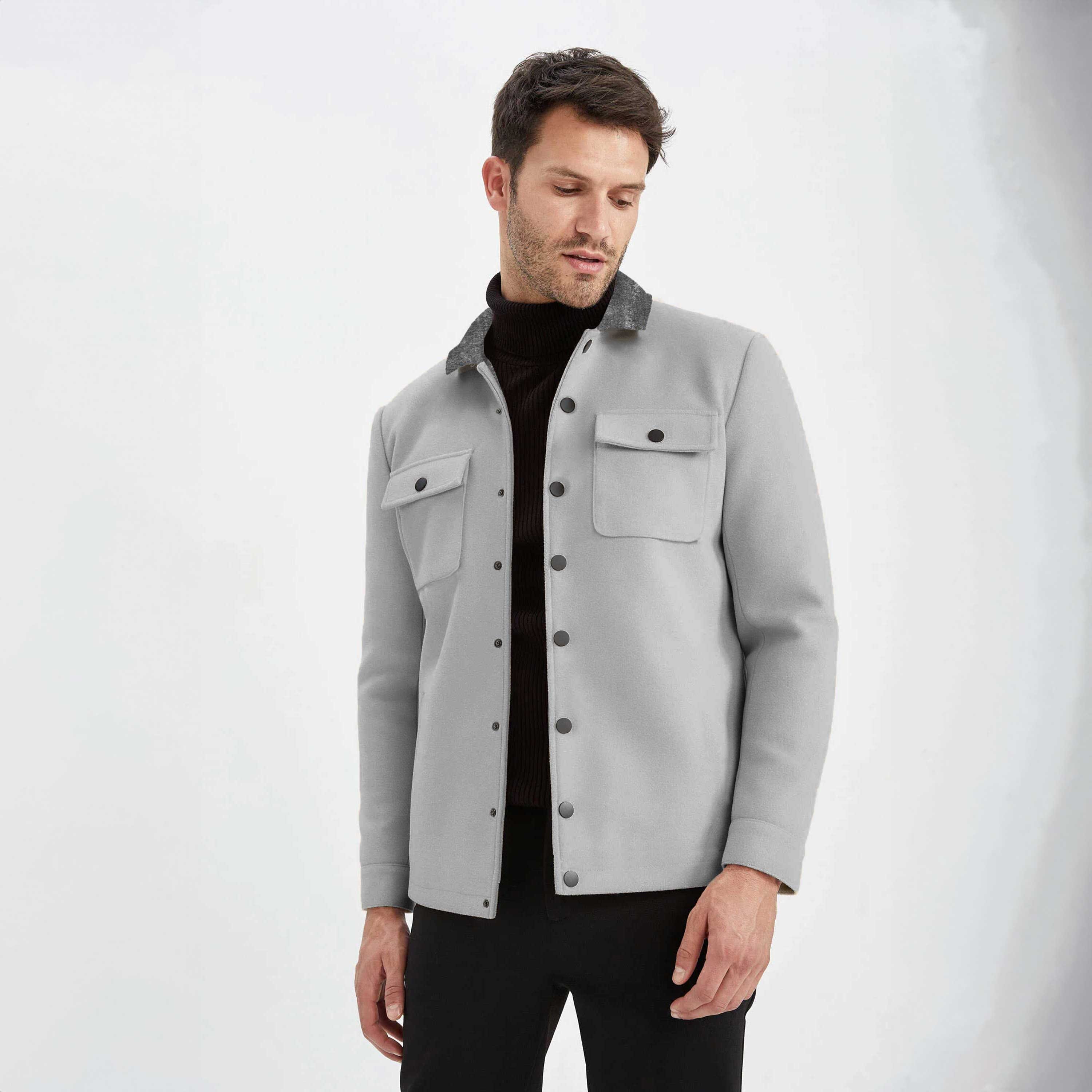 Polo Republica Men's Inner Fur Minor Fault Jacket Men's Jacket Polo Republica Stealth Grey S 
