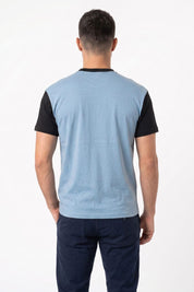 Powder Blue & Black