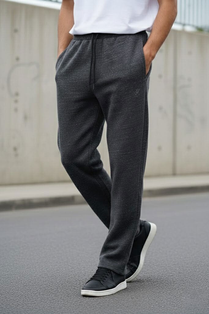 Jay Cee Men's Loose Fit Fleece Trousers