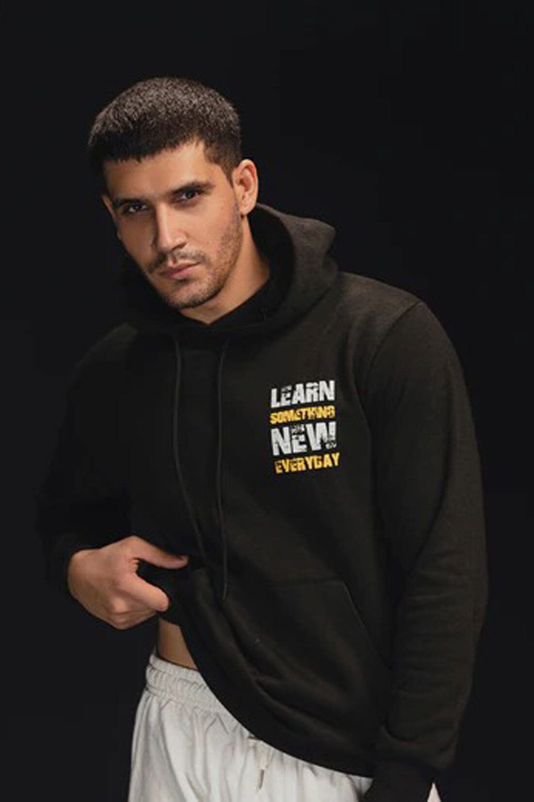 MHW Men's Motivational Pullover Hoodie