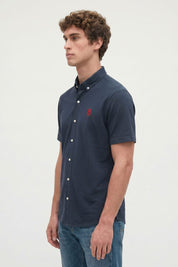 Navy & Red