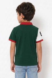 Bottle Green & Red