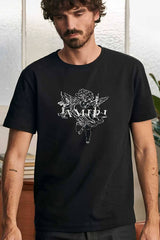 Polo Republica Men's Amiri Printed Crew Neck Tee Shirt