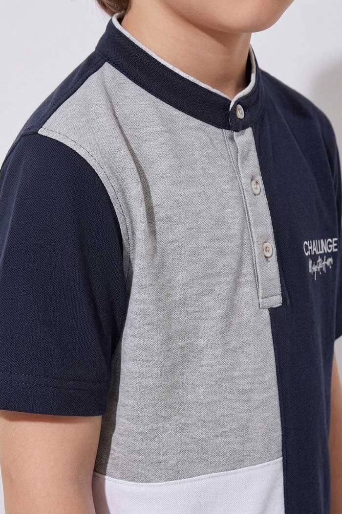 Navy & White