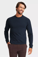 Polo Republica Men's Essentials Raglan Long Sleeve Tee Shirt