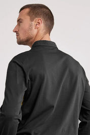 Men's Contrast Style Long Sleeve Polo Shirt Men's Polo Shirt IBT 