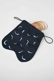 Drawstring Printed Design Gift Pouch
