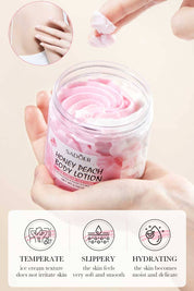 Sadoer Honey Peach Ice Cream Texture Body Lotion - 180g