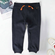 Cut Label Kid's Fleece Jogger Pants Kid's Trousers Minhas Garments Navy 12-18 Months 