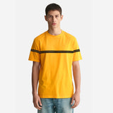 Men's Classic Double Striped Design Tee Shirt
