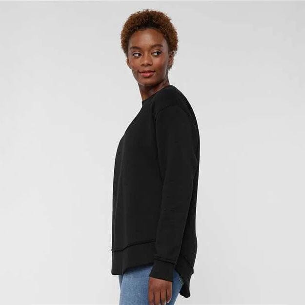 LAT Women's Fleece Sweat Shirt Women's Sweat Shirt SNR Black S 