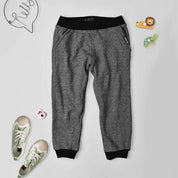 Zoltan Kid's Buffalo Minor Fault Fleece Jogger pants Boy's Trousers SNR Charcoal 9-12 Months 