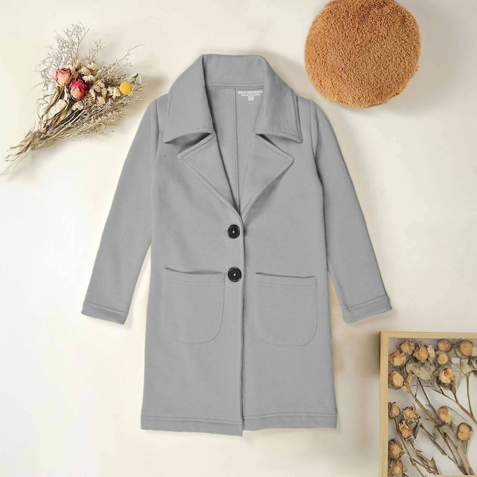 Polo Republica Kid's Winter Fleece Long Coat Boy's Jacket Polo Republica 