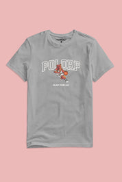 Polo Republica Men's Bear Basketball Printed Crew Neck Tee Shirt Men's Tee Shirt Polo Republica 