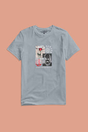 Polo Republica Men's Bad Habits Printed Crew Neck Tee Shirt