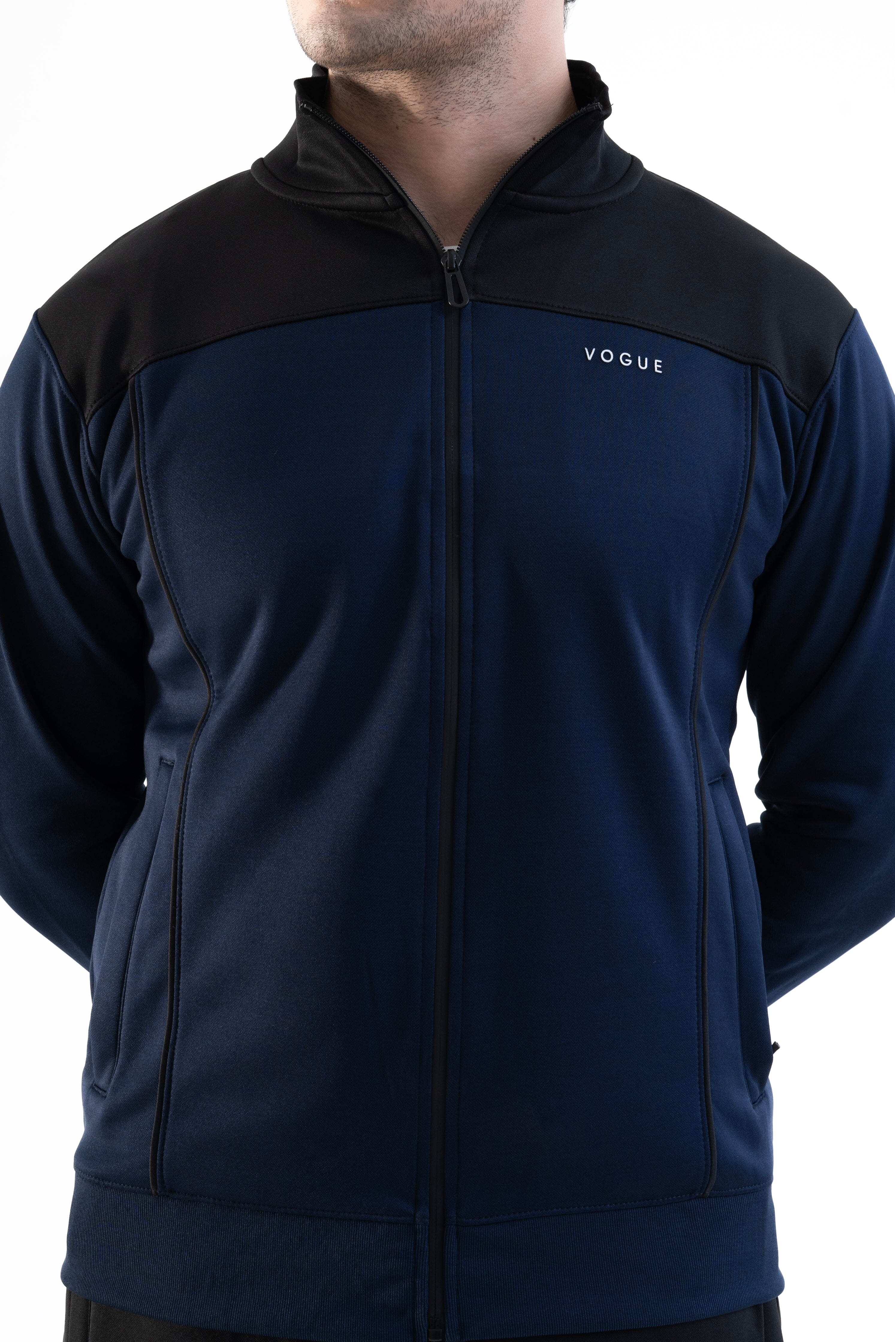 Navy & Black