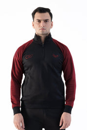 Black & Maroon