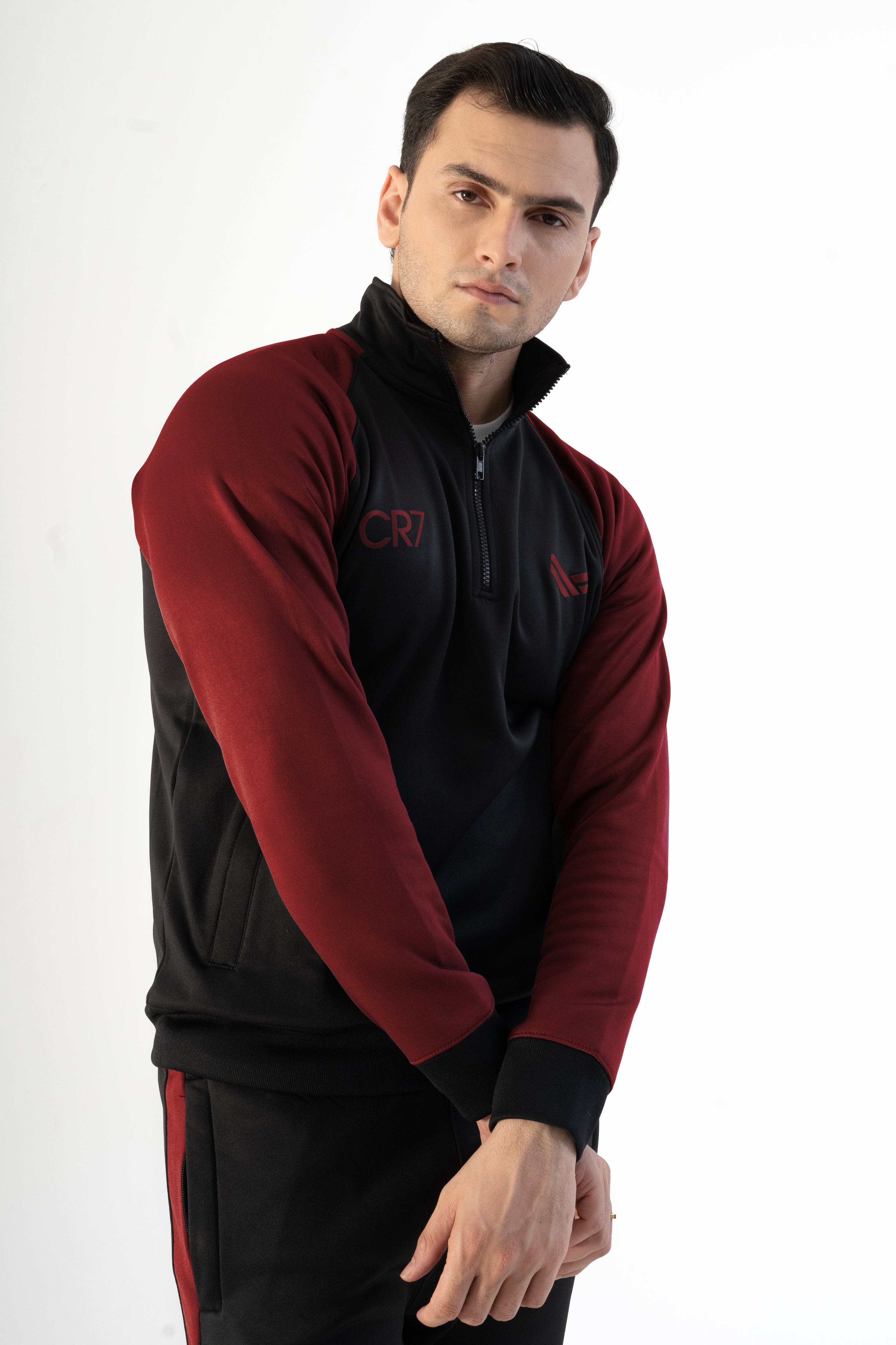Black & Maroon