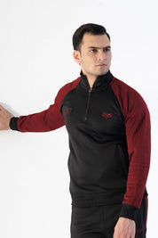 Black & Maroon
