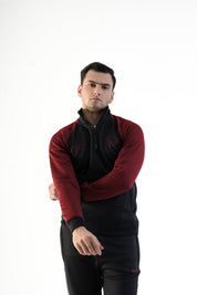 Black & Maroon
