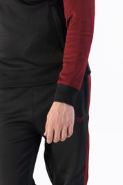 Black & Maroon