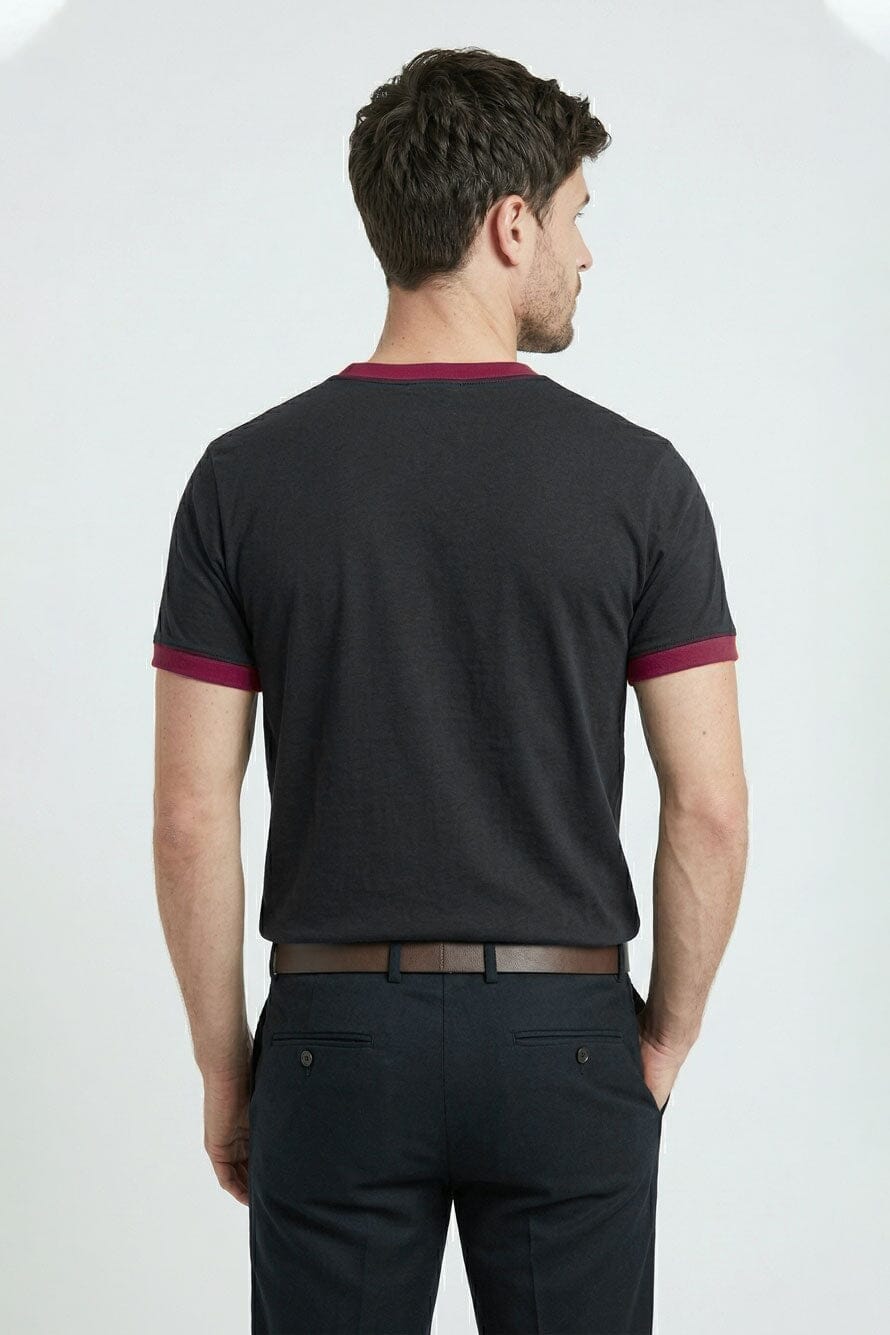 Black & Burgundy