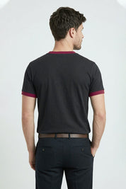 Black & Burgundy